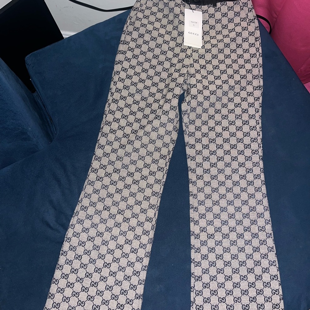 Gucci Monogram Patterned Pants NWT - image 1